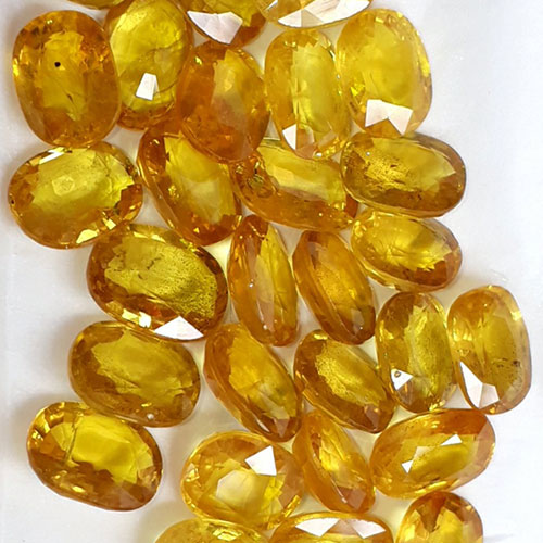 Yellow Gomed Gemstone (Ceylonese) - Medium Quality